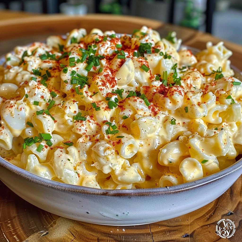 Deviled Egg Pasta Salad