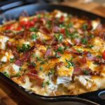 Chicken Bacon Ranch Casserole