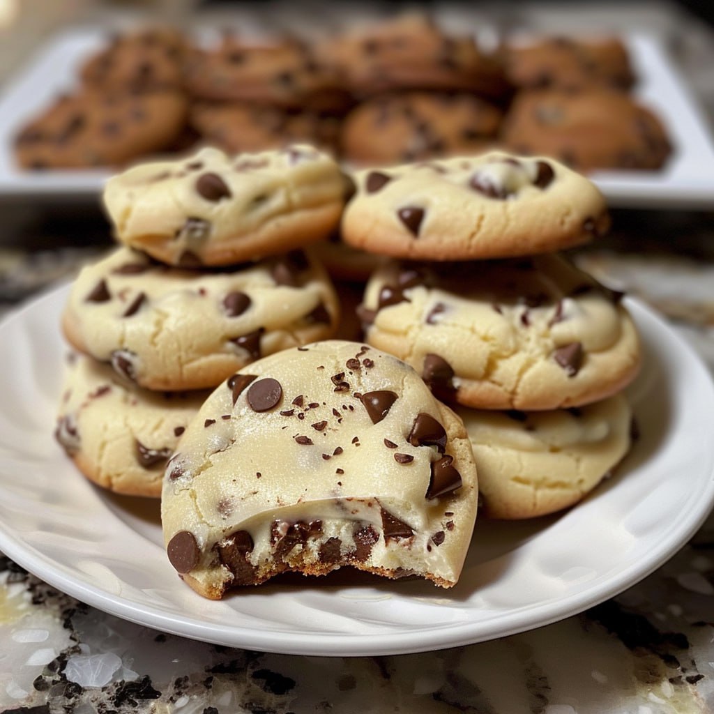 Chocolate Chip Cheesecake Cookies
