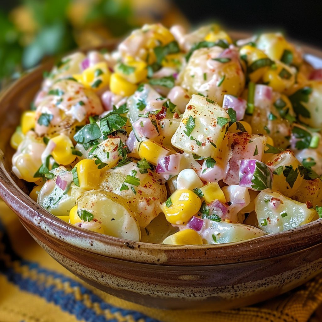 Mexican Street Corn Potato Salad