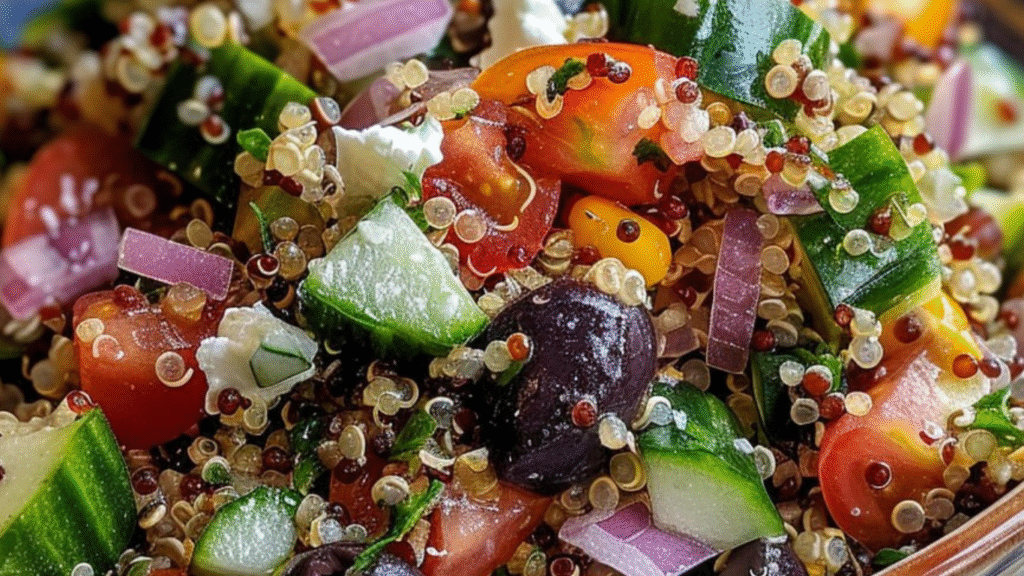 Mediterranean Quinoa Salad
