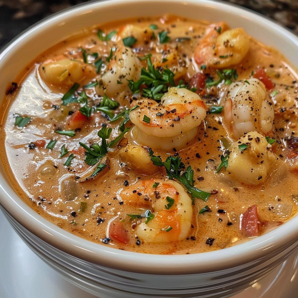 Crab and Shrimp Seafood Bisque