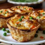 Mini Chicken Pot Pie Muffins