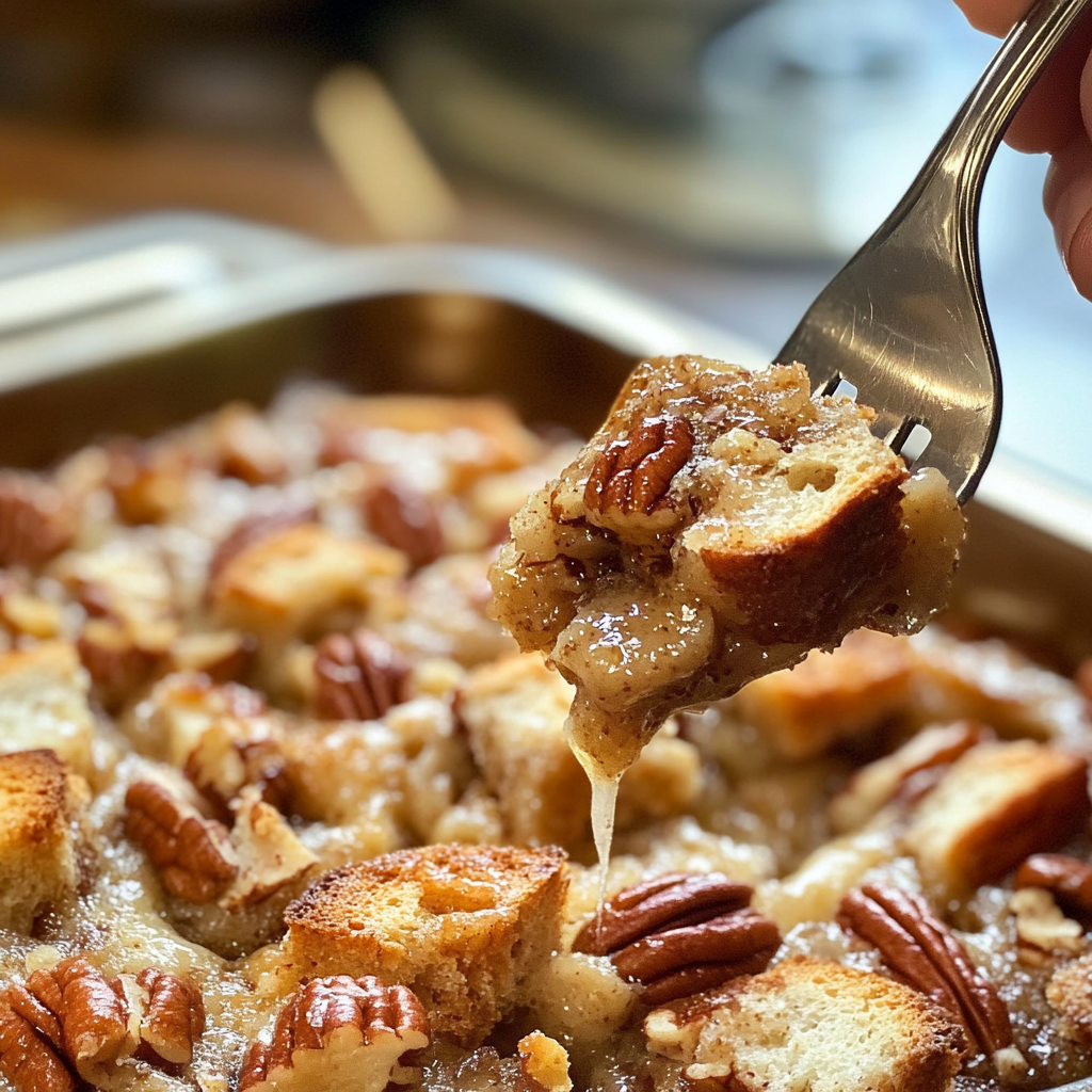 Pecan Pie Bread Pudding