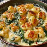 Creamy Spinach Gnocchi