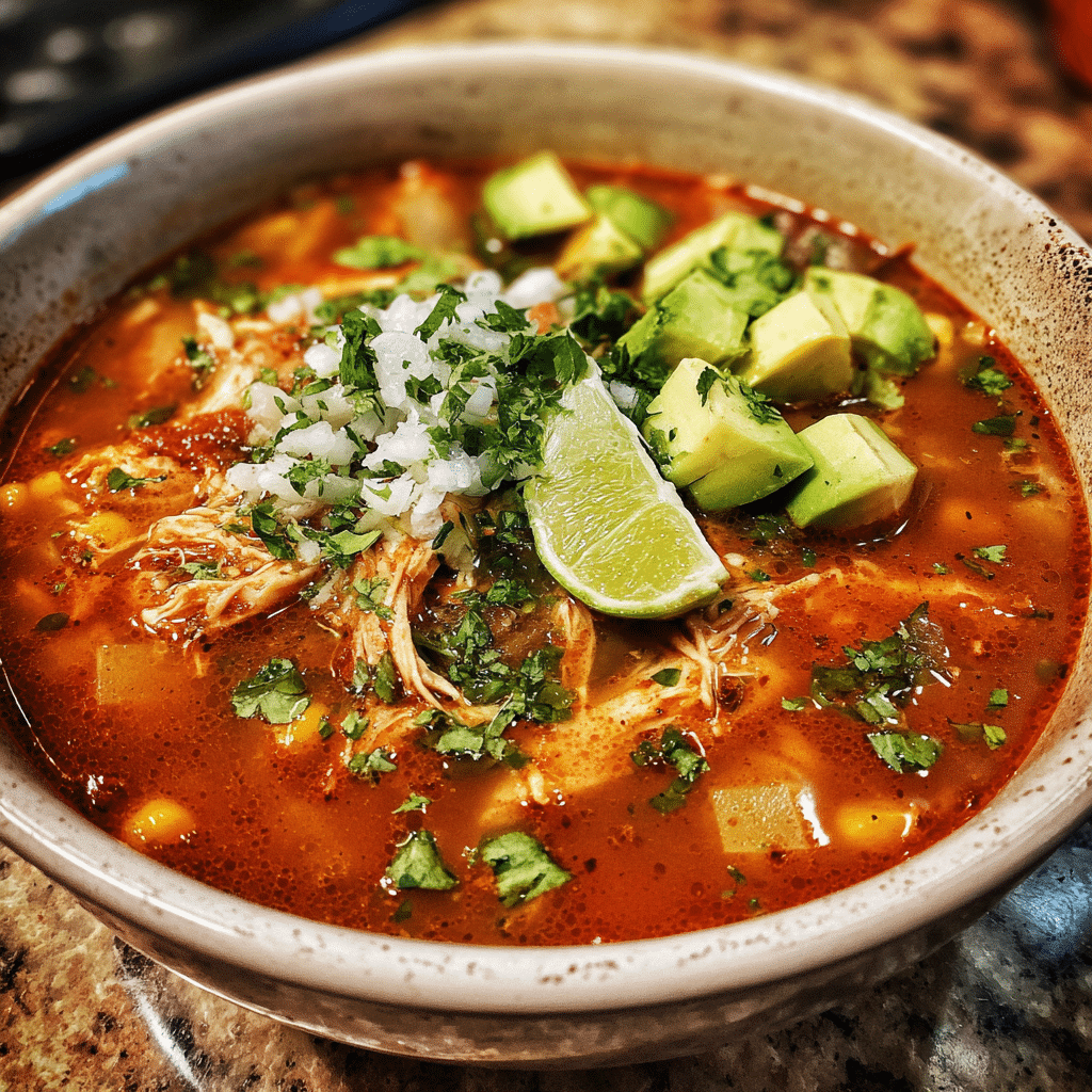 Dump & Go Chicken Taco Soup