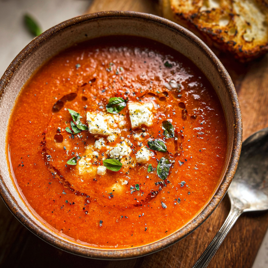 Feta Tomato Soup