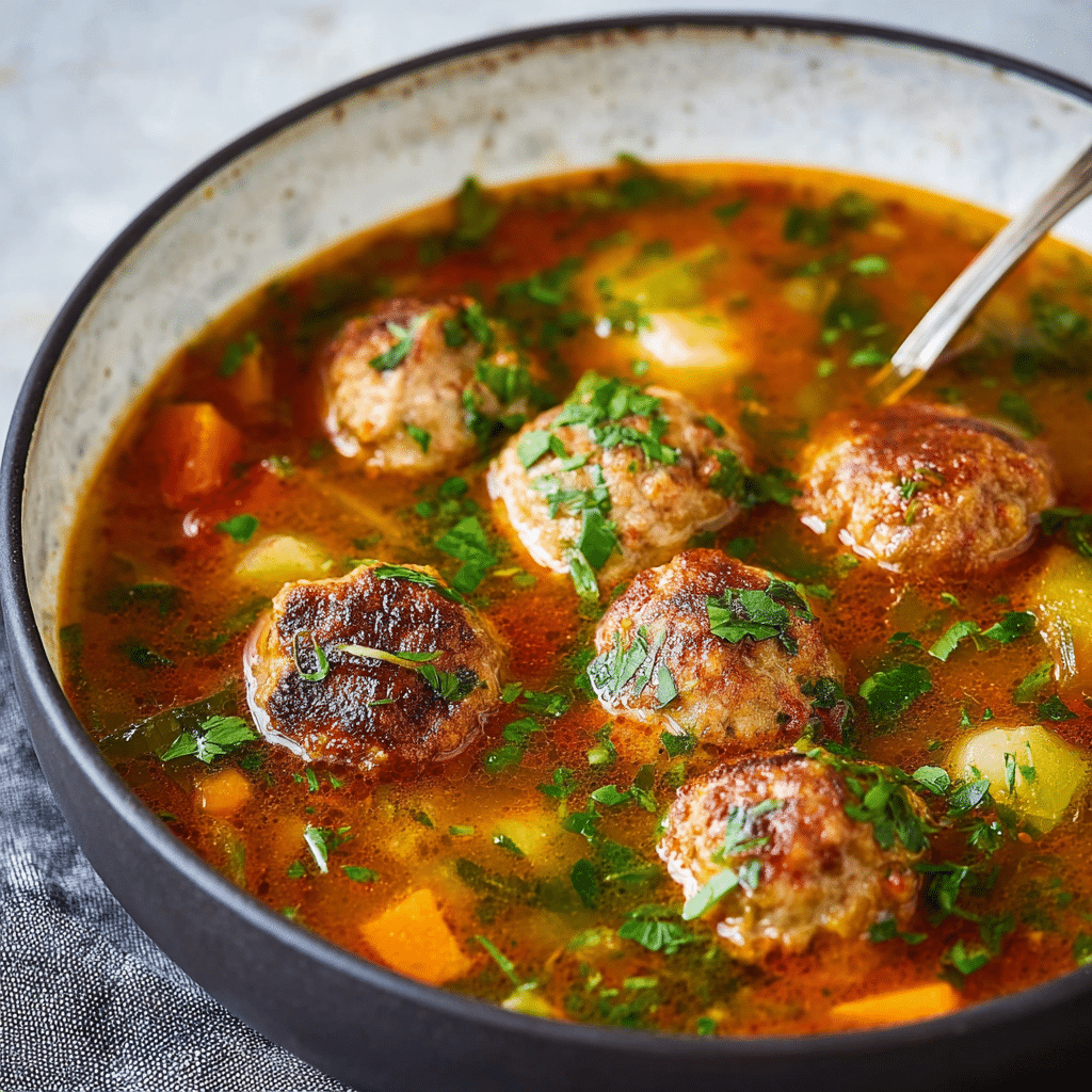 albondigas soup